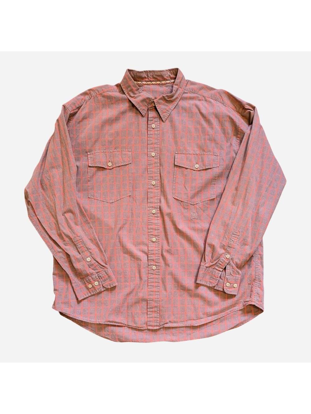Vintage Tommy Hilfiger Plaid Shirt (2000s, L)